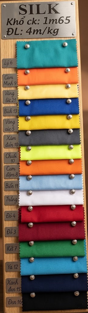 Màu Vải Thun Lạnh