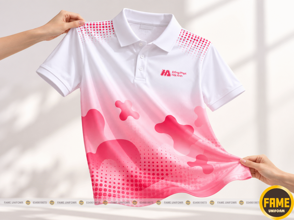 mẫu áo đồng phục 3D đẹp tại FDesign Uniform